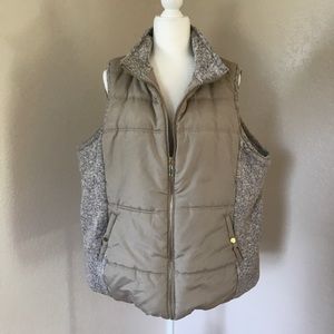 fresh Plus Size Zip Up Vest